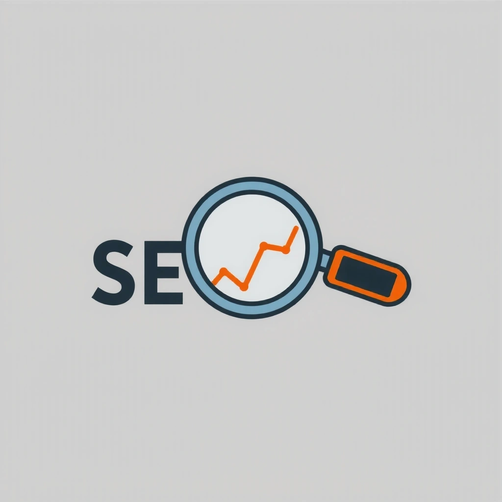 Pictogramă reprezentând optimizarea SEO