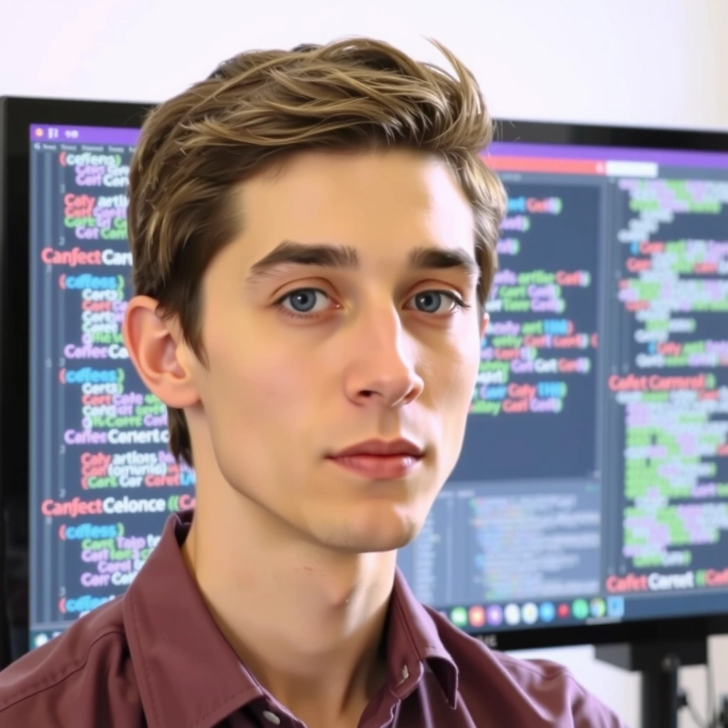 Portretul lui Mihai Georgescu, Lead Developer