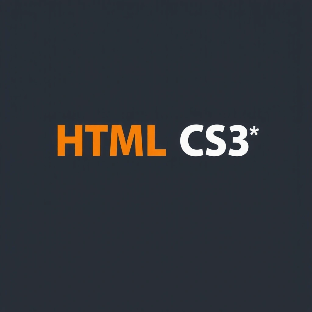 Iconă HTML5 & CSS3