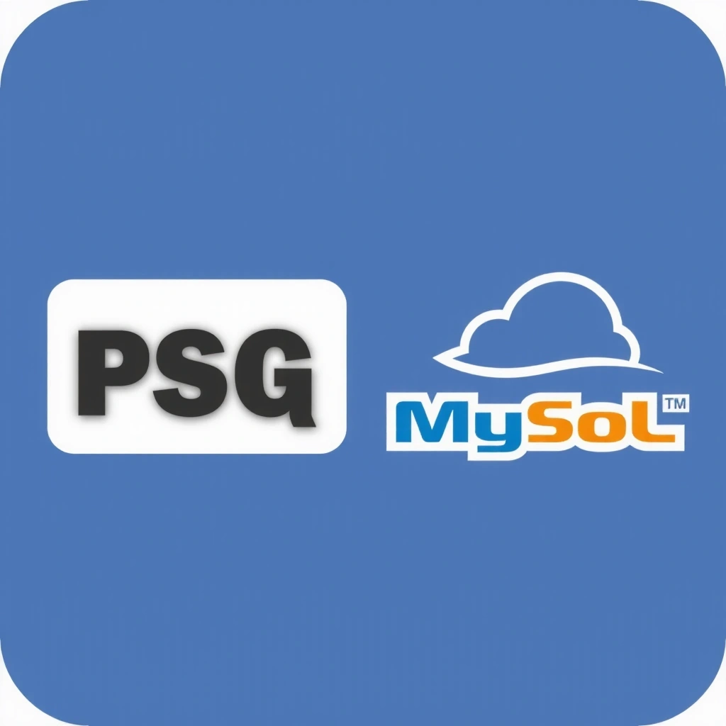 Iconă PostgreSQL & MySQL